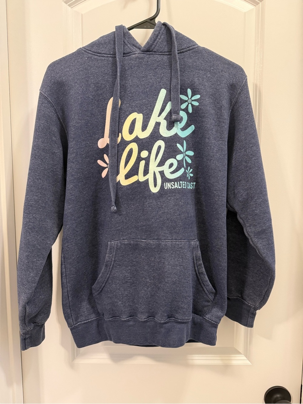 Navy 'Lake Life' Hoodie Sweatshirt